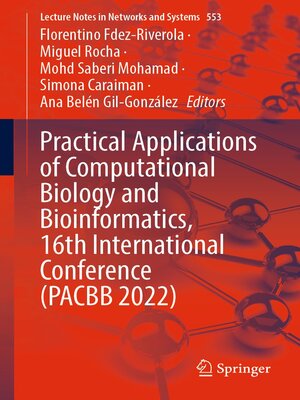 cover image of Practical Applications of Computational Biology and Bioinformatics, 16th International Conference (PACBB 2022)